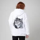 Crash Bandicoot Exclamation Embroidered Hoodie - White