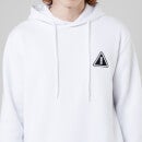 Crash Bandicoot Exclamation Embroidered Hoodie - White