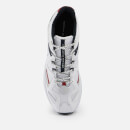 Tommy Hilfiger Panelled Mesh and Faux Leather Running-Style Trainers - UK 10.UK 5