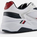 Tommy Hilfiger Panelled Mesh and Faux Leather Running-Style Trainers