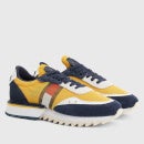 Tommy Jeans Cleat Running Style Mesh and Faux Suede Trainers - UK 9
