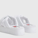 Tommy Jeans Women's Flatform Sandals - White - UK 3.5