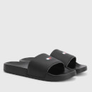 Tommy Jeans Women's Printed Pool Slide Sandals - Black - UK 4