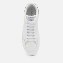 Valentino Shoes Women's Leather Cupsole Trainers - White/Black - UK 3
