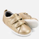 Bobux Unisex Step Up Grass Court Trainers - Gold - UK 3 Baby