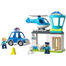 LEGO DUPLO Town Police Station & Helicopter Kids Toy(10959)