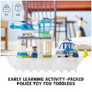 LEGO DUPLO Town Police Station & Helicopter Kids Toy(10959)