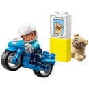 LEGO DUPLO Rescue Police Motorcycle Toy for Toddlers (10967)