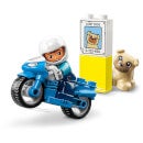 LEGO DUPLO Rescue Police Motorcycle Toy for Toddlers (10967)