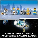 LEGO City Space Port Lunar Space Station Toy (60349)