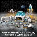 LEGO City Space Port Lunar Research Base Toy (60350)