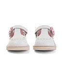 Infant Girls Kick Fleur T-Bar Patent Leather White