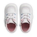 Babies Unisex Kick Hi Babies Fleur Patent Leather White