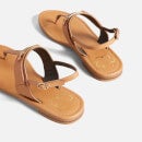 Ted Baker Jazmiah Toe-Post Leather Sandals - UK 3