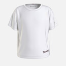 Tommy Hilfiger Girls' Metallic Logo Organic Cotton-Jersey T-Shirt - 6 Years
