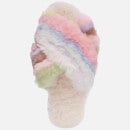 EMU Australia Women's Mayberry Rainbow Sheepskin Slippers - Pastel - UK 3