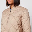 Tommy Hilfiger Women's Quilted Bomber Jacket - Beige - S