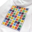 Tetris&trade; Pop Art Block Hoodie - White