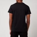 Balmain Men's Printed T-Shirt - Black/White - XL