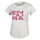 Wms One Clan Organic Tee Stacked - Grey