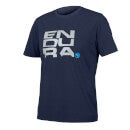 T-shirt biologique superpose One Clan - Blue Encre - XS