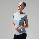 Short Sleeve Voyager Tech T-Shirt für Damen - Grau/Hellgrau