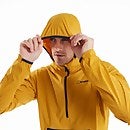 Men's Theran Softshell Hooded Half Zip Jacket - Yellow