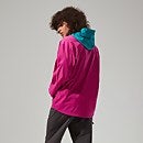 Unisex Wind Shirt 90 Half Zip - Pink / Turquoise