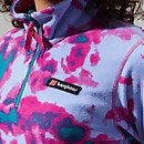 Women's Prism Crop Fleece - Pink / Turquoise