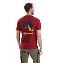 Men's Mont Blanc Mtn T Shirt - Red