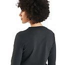 Women's Linear Landscape Long Sleeve T Shirt - Black