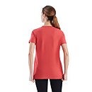 Women's Linear Landscape T Shirt - Red