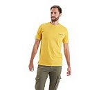 Men's Mont Blanc Mtn T Shirt - Yellow