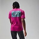 Unisex Aztec Block T Shirt - Pink