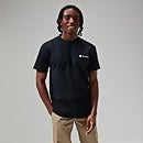 Unisex Kanchenjunga Static T-Shirts - Black