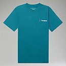Unisex Skyline Lhotse T Shirt - Dark Turquoise