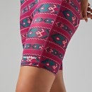 Womens Red Point Short - Dark Turquoise/Pink