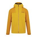 Men's Kember Vented Waterproof Jacket - Yellow / Brown