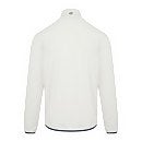 Men's Aslam Micro Half Zip Fleece - White / Navy