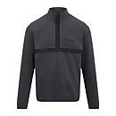 Men's Aslam Micro Half Zip Fleece - Grey / Black