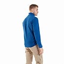 Men's Aslam Micro Half Zip Fleece - Blue / Dark Blue
