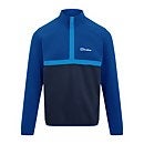 Men's Aslam Micro Half Zip Fleece - Blue / Dark Blue