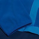 Men's Aslam Micro Half Zip Fleece - Blue/Dark Blue