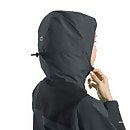 Women's Paclite Dynak Waterproof Jacket - Grey / Black