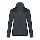 Women's Paclite Dynak Waterproof Jacket - Grey / Black