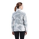 Women's Navala Fleece Half Zip - Light Grey / White
