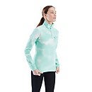 Women's Navala Fleece Half Zip - Light Green / White