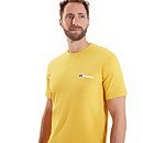 Men's Organic Classic Logo T-Shirt - Yellow