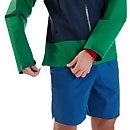 Men's Paclite Dynak Waterproof Jacket - Green / Dark Blue