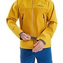 Men's Paclite Dynak Waterproof Jacket - Yellow / Brown